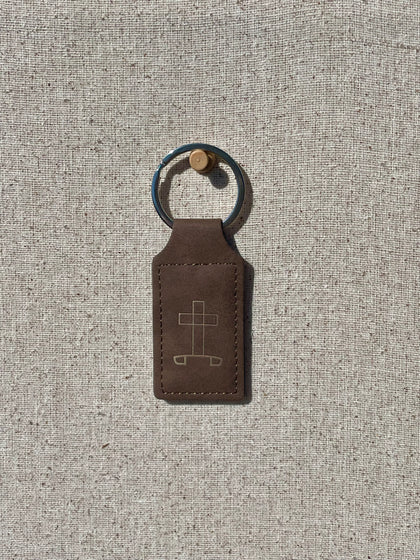 Cross Keychain